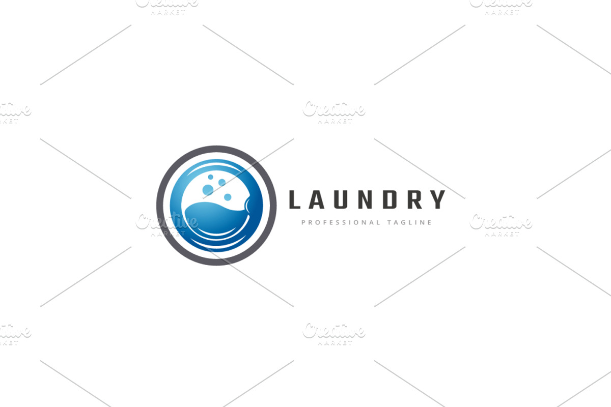 Laundry Logo, a Branding & Logo Template by Design_Planet (Photo 4 of 4)