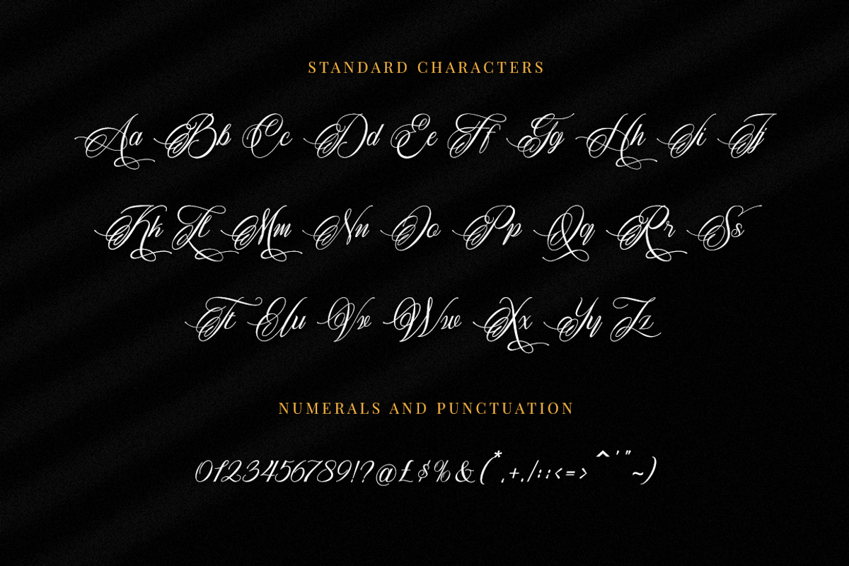 Memorable Romantic Calligraphy Font, a Script Font by RockboyStd (Photo 9 of 12)