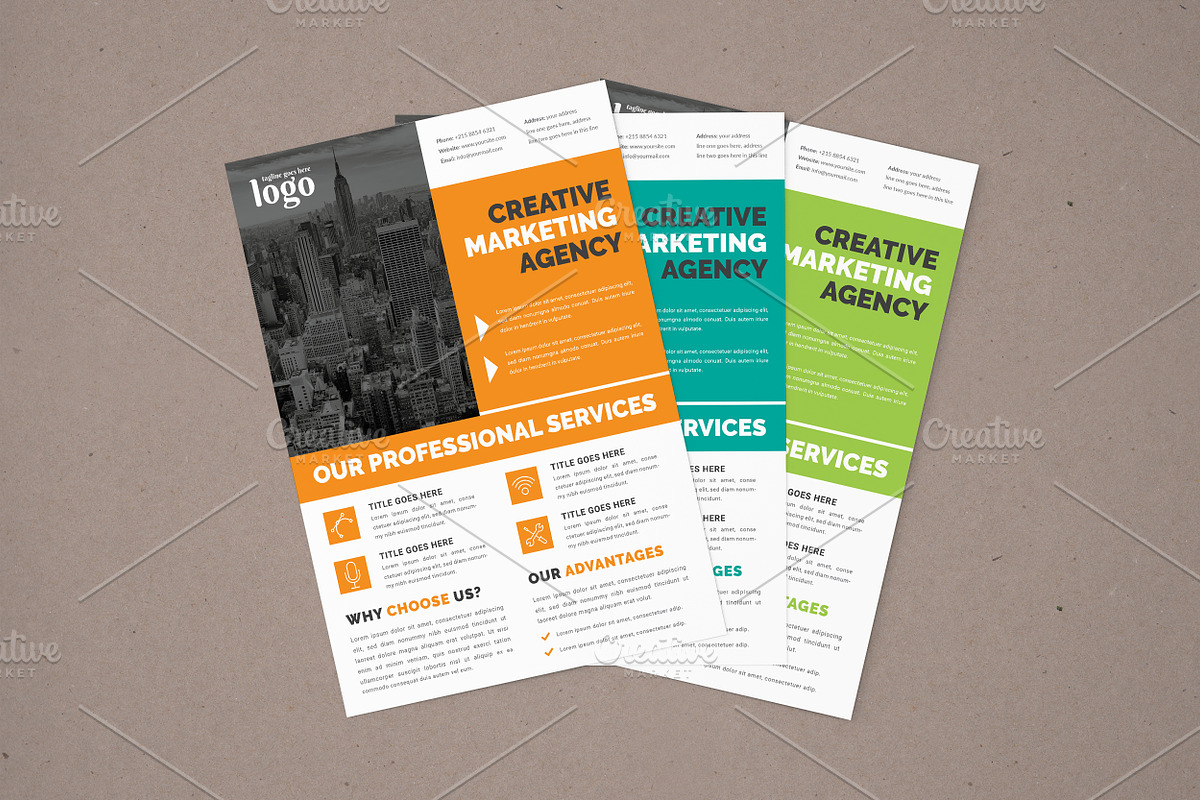 Flyer Template, a Flyer Template by Alice_s (Photo 1 of 10)
