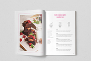 Sweet Heaven Recipe Book, a Magazine Template by SonaGeciova (Thumbnail 9 of 18)