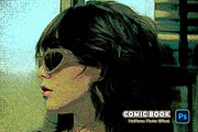 Comic Book Halftone Photo Effect, a Preset Add-On by Andrew Skoch Design (Thumbnail 3 of 6)