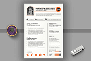 Resume Template Layout, a Resume Template by MightyDesign (Thumbnail 1 of 8)