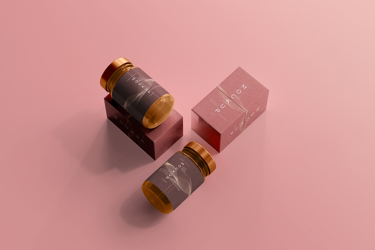 390+ Cosmetic Branding Mockup Scenes, a Cups & Container Mockup by pmvch (Photo 62 of 367)