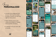 Customizable Mobile Travel Itinerary, a Templates & Theme by Hip Templates (Thumbnail 3 of 11)