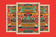Christmas Party Celebration Flyer, a Flyer Template by Muhamad Iqbal hidayat (Thumbnail 1 of 4)