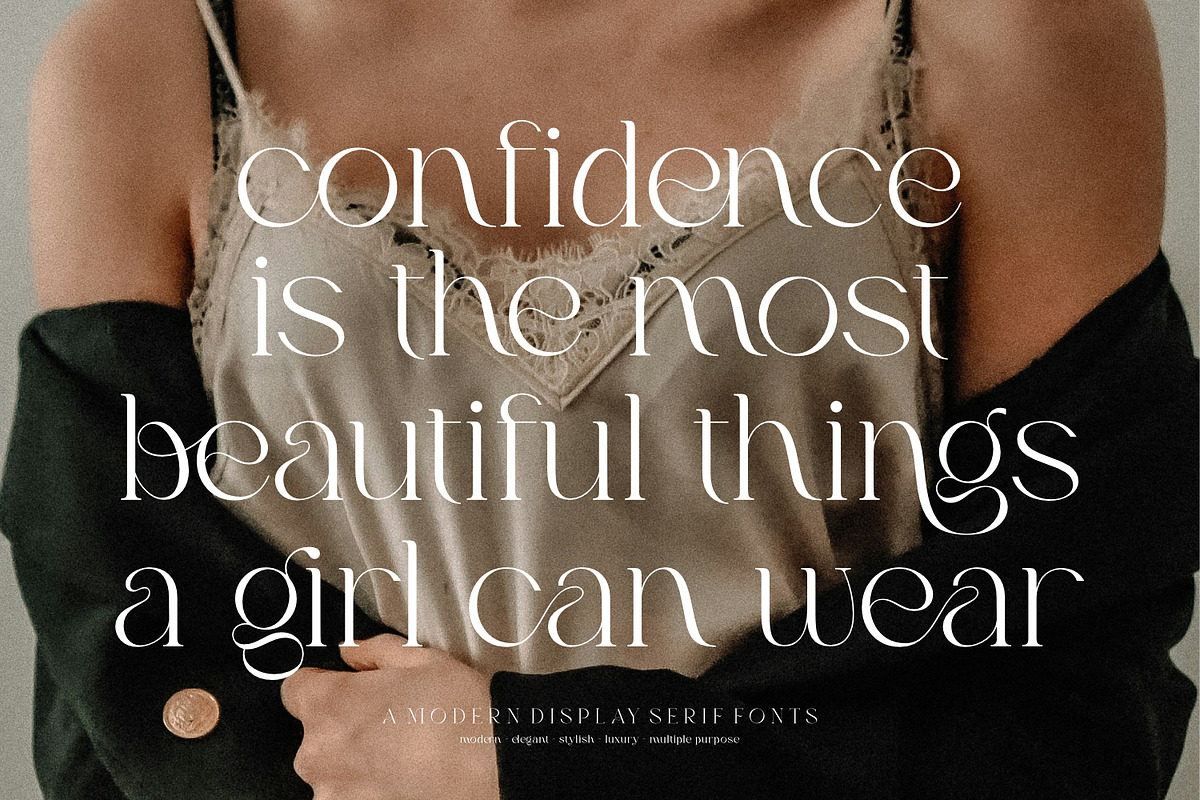 Stylish Mother - Display Serif Font, a Serif Font by Keithzo (Photo 6 of 11)