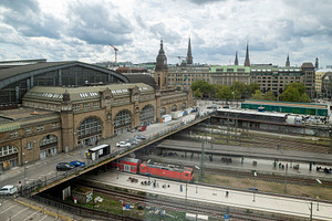 Hamburg, Germany, September 12, 2026 — Elevated view of Hambur