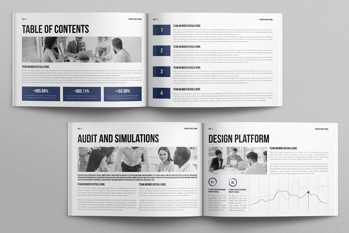 Business White Paper Landscape, a Brochure Template by E-Type (Photo 3 of 7)