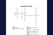 US President Facts Crosswords, an Education Illustration by Sourcedigi (Thumbnail 4 of 4)