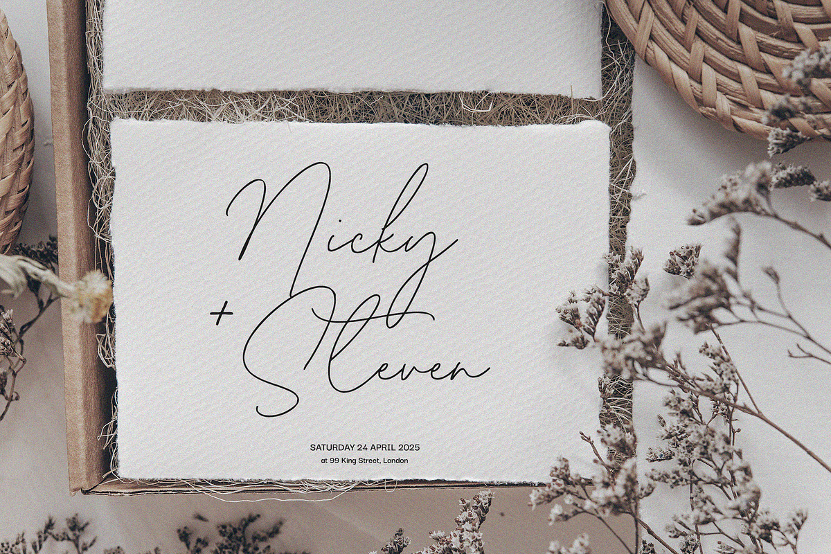Homeland - Handwritten Script Font, a Handwritten Font by Timurtype (Photo 3 of 7)
