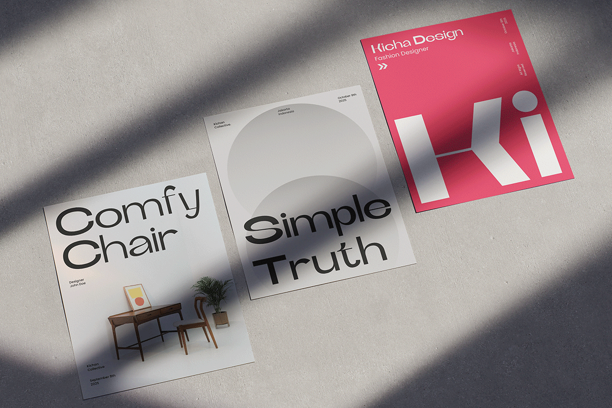 Runex – Modern Bold Expanded Sans, a Serif Font by roomspace creative lab (Photo 9 of 12)