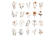 Prompt Neutral Spring Clipart, a Seasonal Illustration by Creative design (Thumbnail 4 of 7)