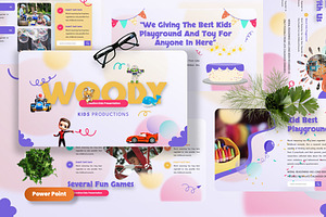 Woody - Kids Powerpoint, a Presentation Template by Dhabee