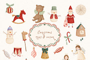 Christmas Tale - Cottagecore clipart, a Decorative Illustration by polikarpovaart (Thumbnail 16 of 19)