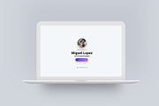 Personal Website for Multi-Purpose, a Websites & App Template by Faizur Rehman (Thumbnail 3 of 4)
