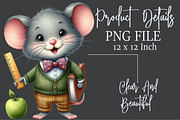 Back to School Animals Teacher Clipa, an Illustration by Rose Art (Thumbnail 7 of 7)