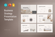 Business Strategy Template CANVA, a Presentation Template by CreativityForest (Thumbnail 1 of 7)