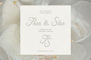 Petalia Decorative Floral Font, a Script Font by AnMark (Thumbnail 6 of 11)