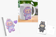 LABUBU Rainbow Characters, an Object Illustration by MarisoArt (Thumbnail 6 of 6)