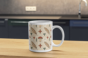 Back-to-School Scholastic Shrooms, a Pattern Graphic by FloridPrintables (Thumbnail 13 of 13)