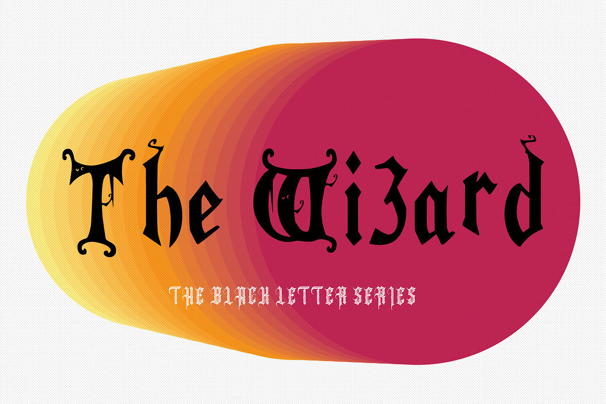 Wizard Letter Gothic, a Blackletter Font by cromatixclassroom (Photo 1 of 6)
