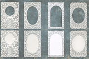 Antique Paper Lace Frames, an Object Graphic by Century Library (Thumbnail 7 of 9)
