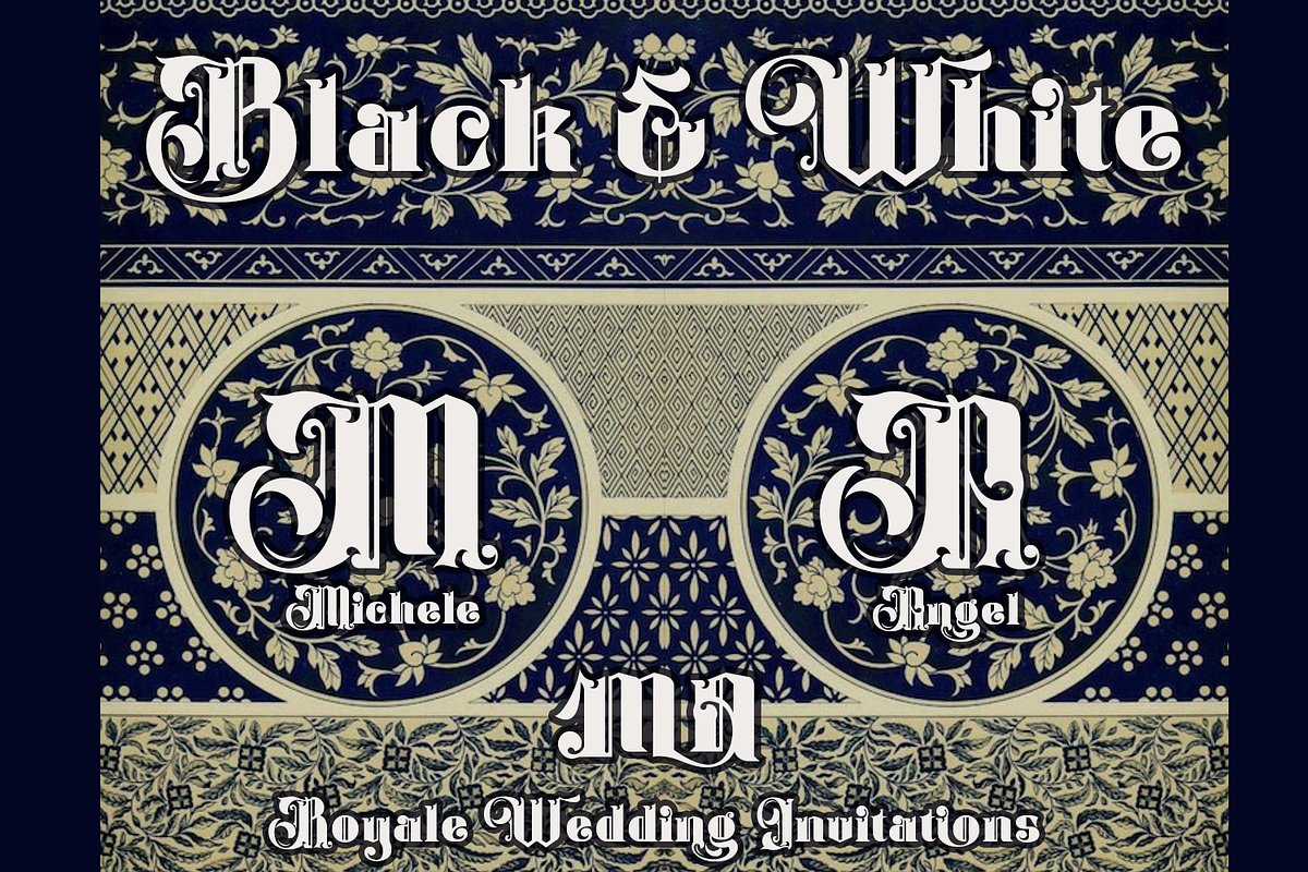 Monevilcy Antique Font, a Blackletter Font by TypeClassHeroes (Photo 4 of 15)