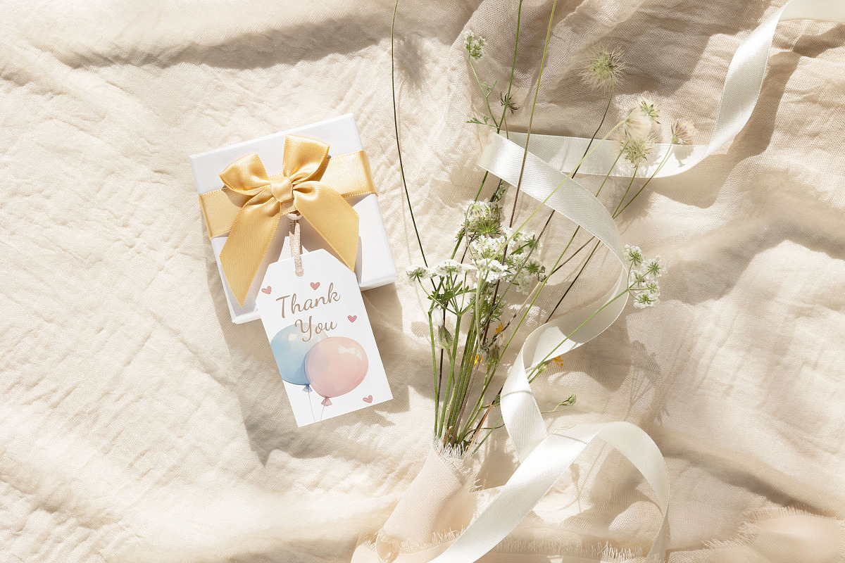 Maple - Gender Reveal Invitation, an Invitation Template by CinderHeart Designs (Photo 3 of 3)