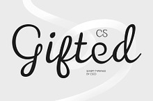 CS Gifted – Script Font