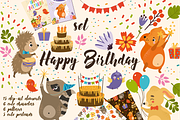 Kids bundle. Cute baby animals, an Animal Illustration by Lesya Skripak (Thumbnail 13 of 13)