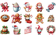 Sweet Christmas Sublimation Bundle, an Illustration by Designking (Thumbnail 2 of 5)