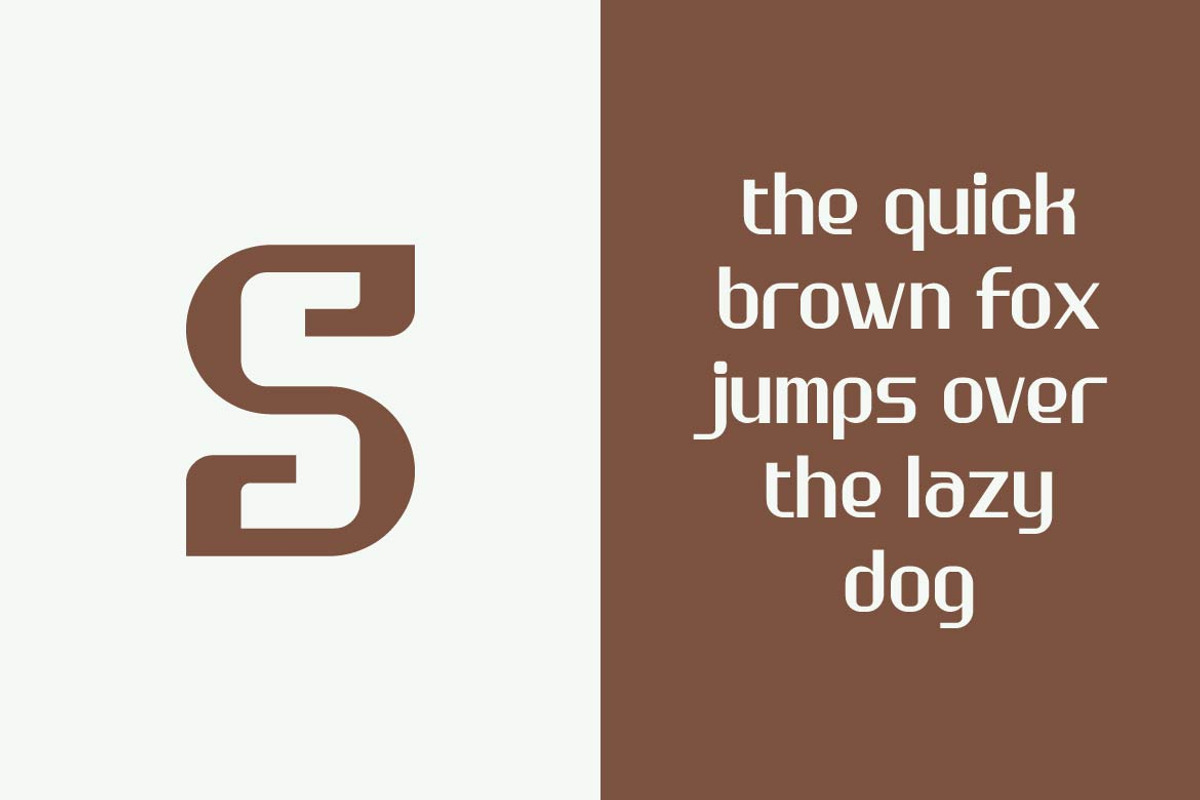 Geotouch – Creative Display Typeface, a Sans Serif Font by Artiveko (Photo 5 of 8)