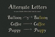 Honeyglow, a Serif Font by Bruised Goods (Thumbnail 13 of 14)