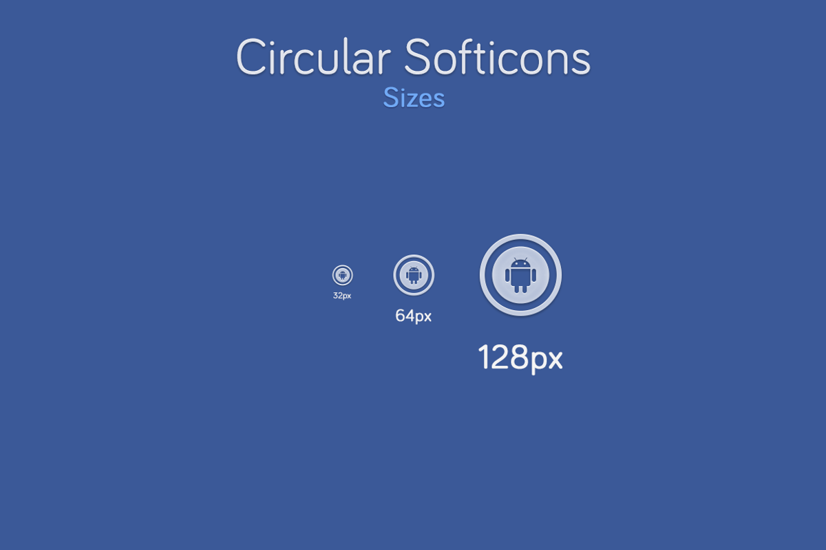 Circular Softicons - Social Media, an Icon by GLXY (Photo 2 of 2)