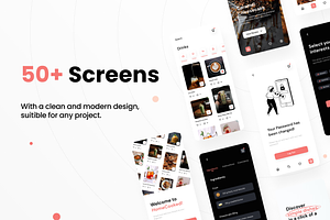 HomeCooked Recipe Mobile UI Kit