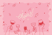 Holiday vibes, hand drawn clip art, a Graphic by venimo (Thumbnail 8 of 10)