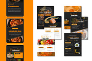 Canva Recipe Cookbook ebook Template, a Magazine Template by TheBrightGrap (Thumbnail 1 of 10)