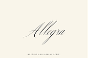 Allegra Script, a Script Font by Creative Foundry (Thumbnail 1 of 8)
