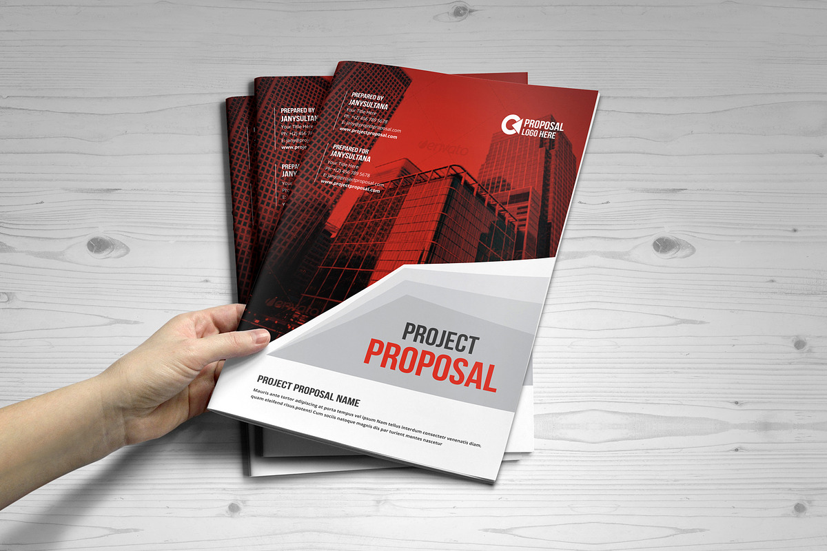 Project Proposal Template V4, a Stationery Template by JanySultana (Photo 10 of 12)