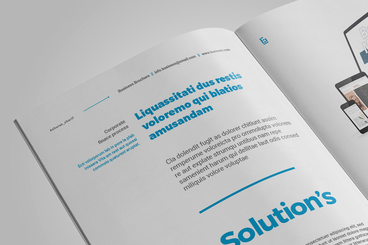 Unite Business Brochure, a Brochure Template by Elite_Standard (Photo 8 of 14)