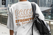 Motivational Fitness Quotes T-shirt, a Graphic by shaondesigns (Thumbnail 3 of 5)