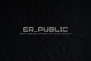 er_public font