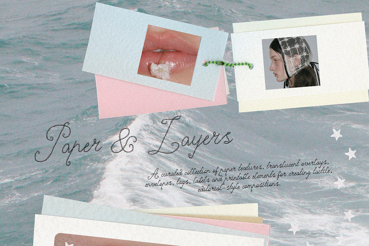 Paper & Layers: Mixed Media Assets, an Object Graphic by Purple (Photo 3 of 15)