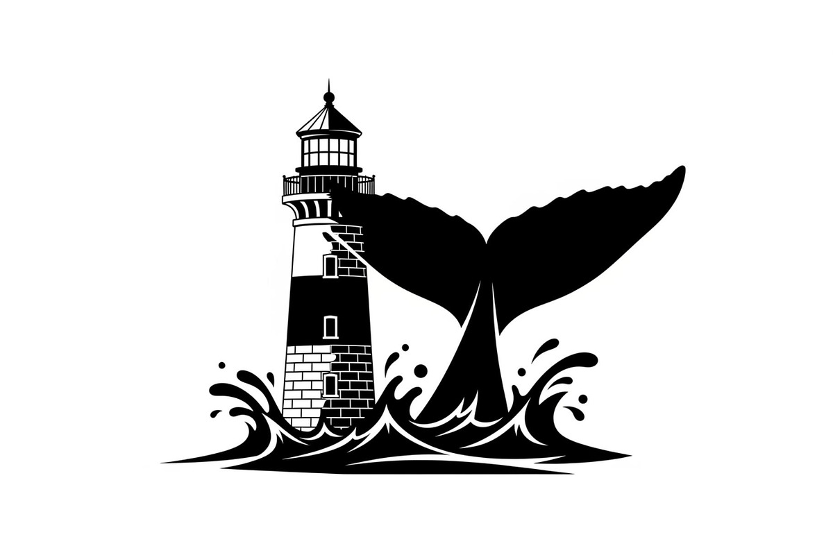 Whale Tail Lighthouse Bundle, an Object Illustration by yasushie (Photo 22 of 31)