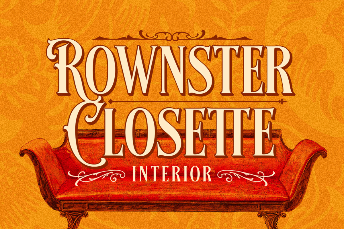 Richsten - Victorian Display Font, a Font by Letterhend Studio (Photo 6 of 10)
