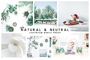 Natural Lightroom Mobile Preset, an Action Add-On by Lux Light (Thumbnail 1 of 28)