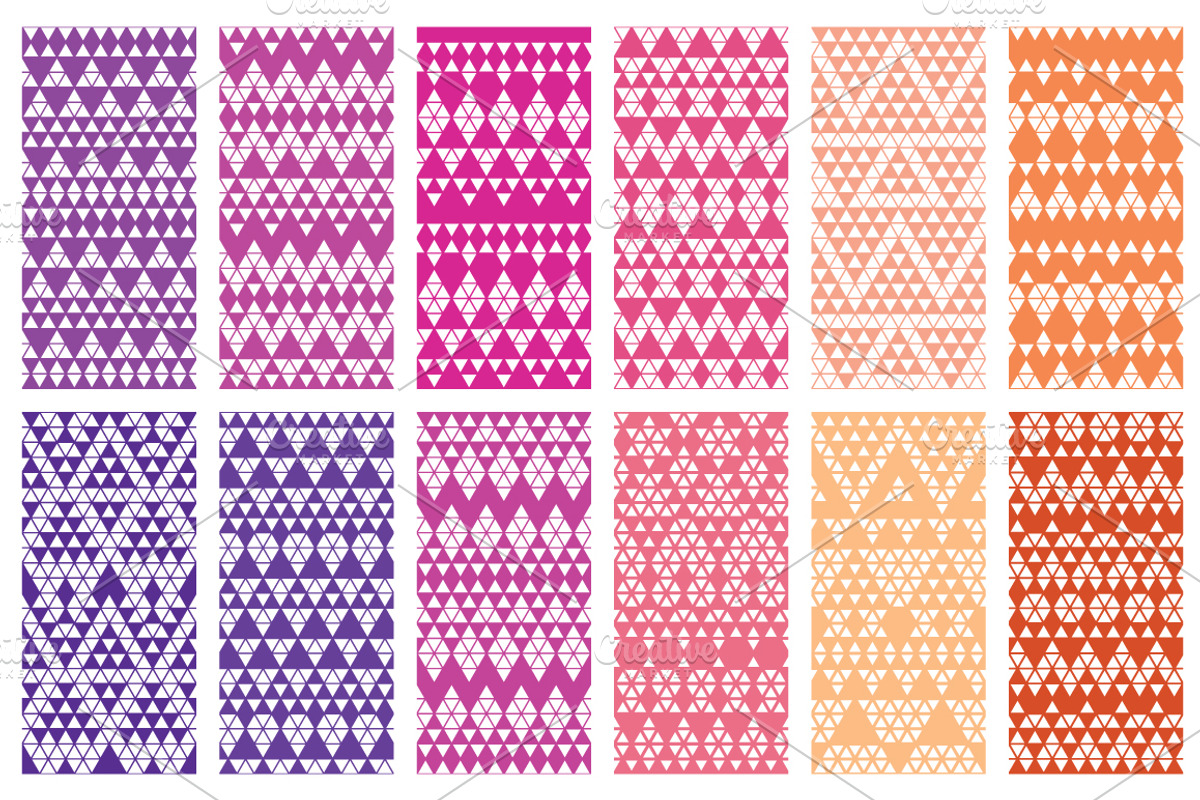 32 Aztec seamless patterns, a Pattern Graphic by tamara.comotomka (Photo 1 of 2)