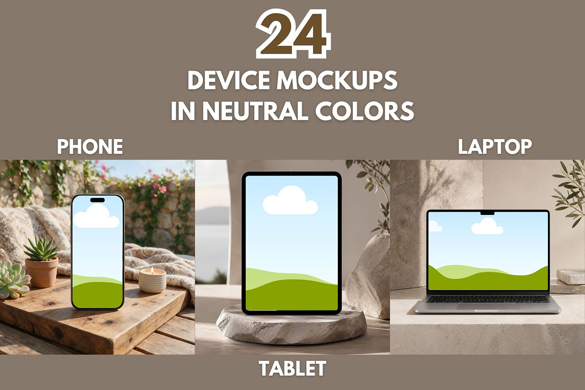 IPhone iPad Device Mockups Canva, an iPhone Mockup by GraphiCarola (Photo 2 of 10)