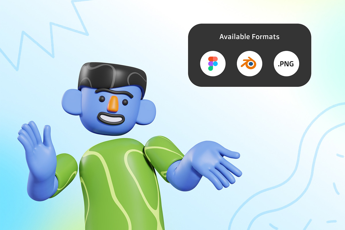 MABRO - 3D Characters, a Characters & Person 3D Model by Rakata Studio (Photo 8 of 8)