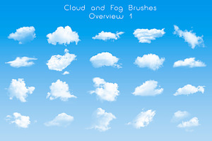 40 Cloud And Fog And Mist Brushes